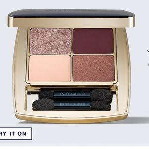NEW ESTÉE LAUDER PURE COLOR ENVY LUXE EYESHADOW QUAD IN SHADE AUBERGINE DREAM